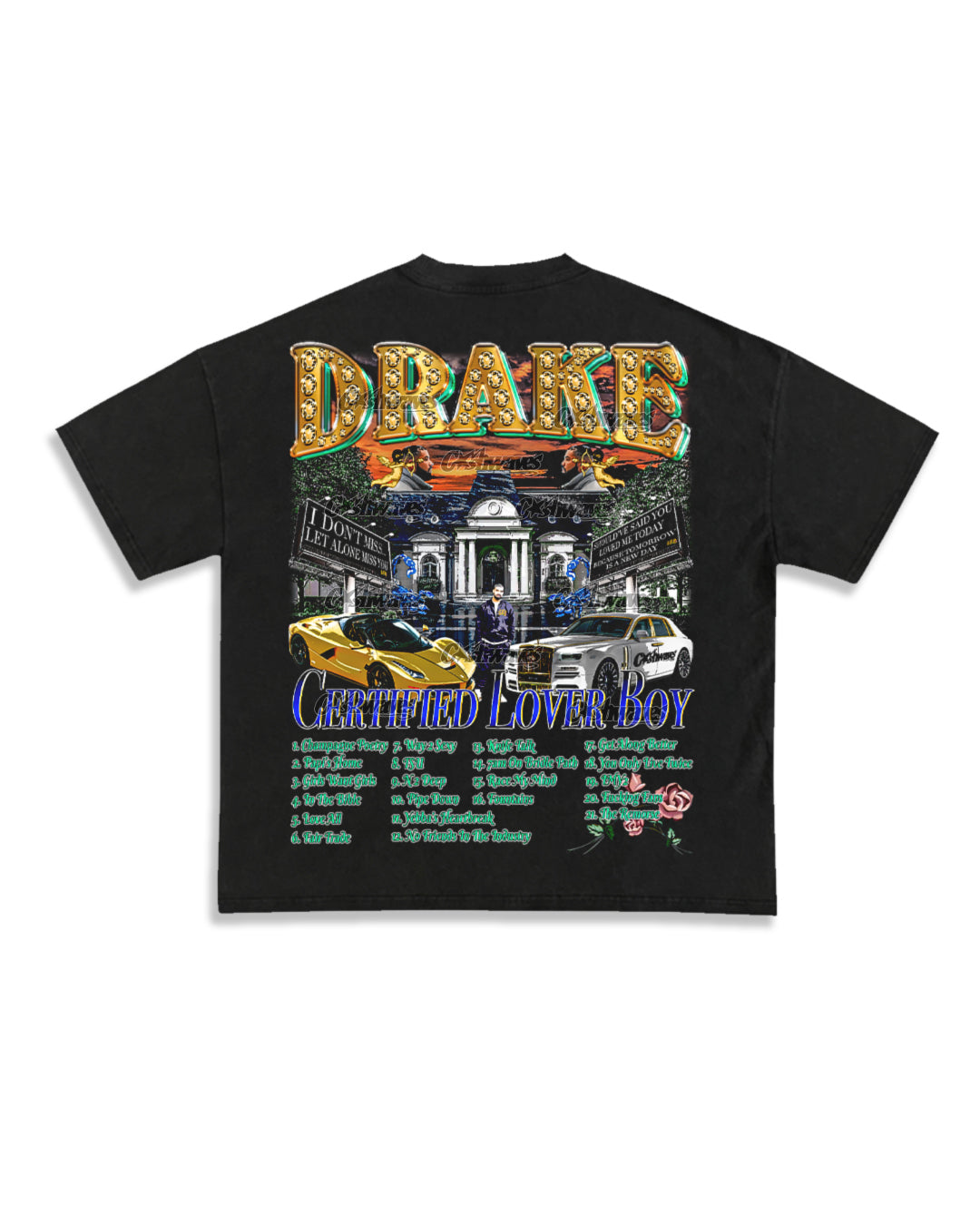 DRAKE CERTIFIED LOVER BOY TEE