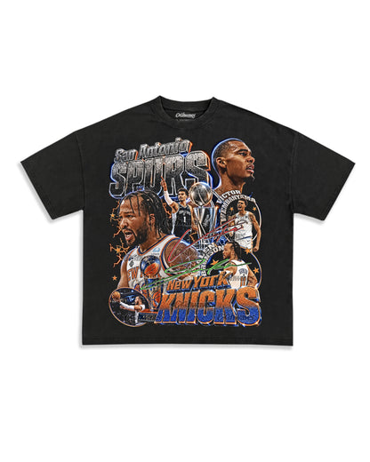 KNICKS SPURS 2026 FINALS TEE