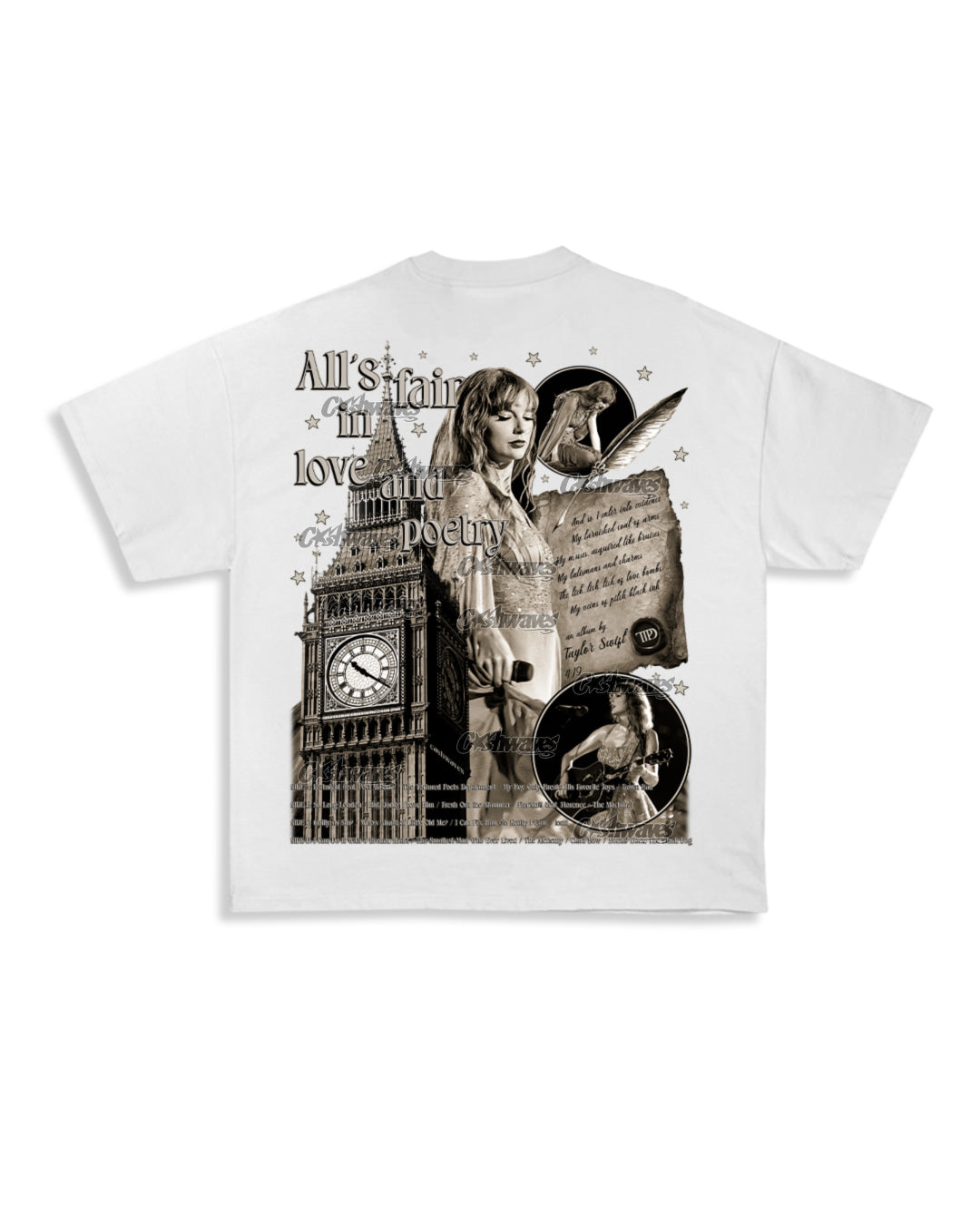 TAYLOR SWIFT TTPD TEE