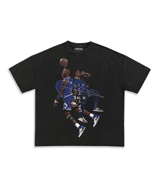 TRAVIS SCOTT x MICHAEL JORDAN FRAGMENT TEE